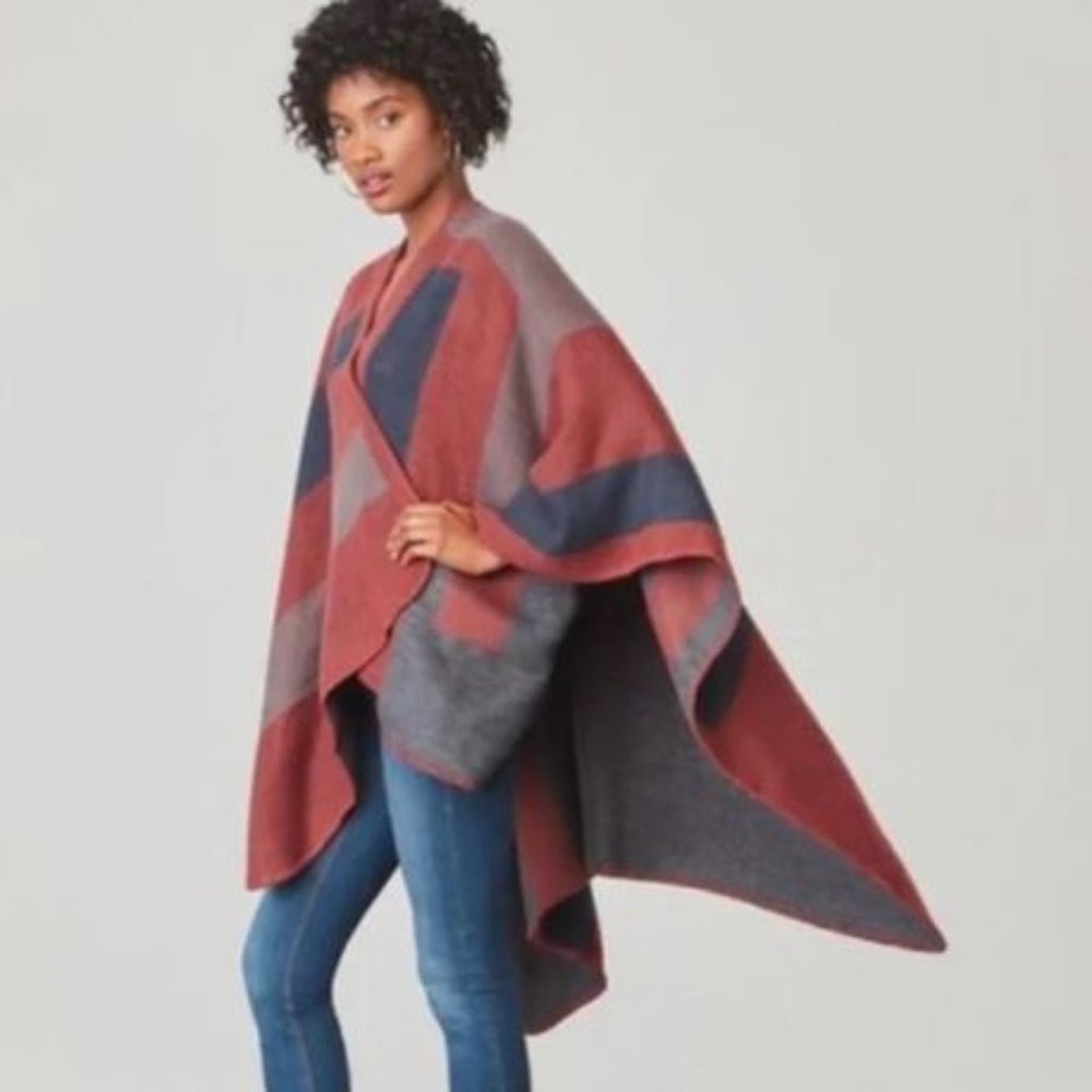 BB Dakota Southwestern Style Blanket Shawl Wrap Poncho – Western Coastal Cowgirl